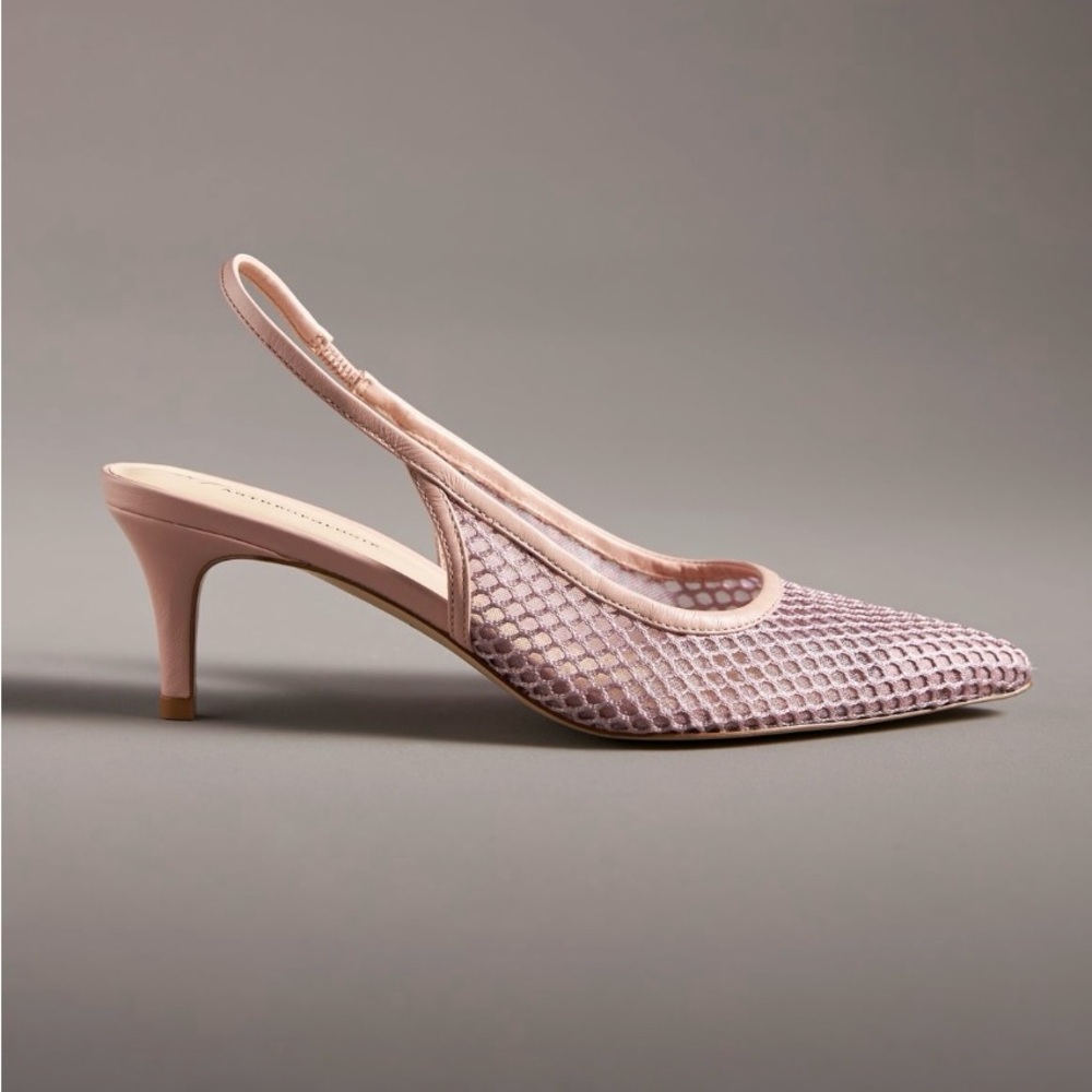 By Anthropologie Netted
Slingback Heels